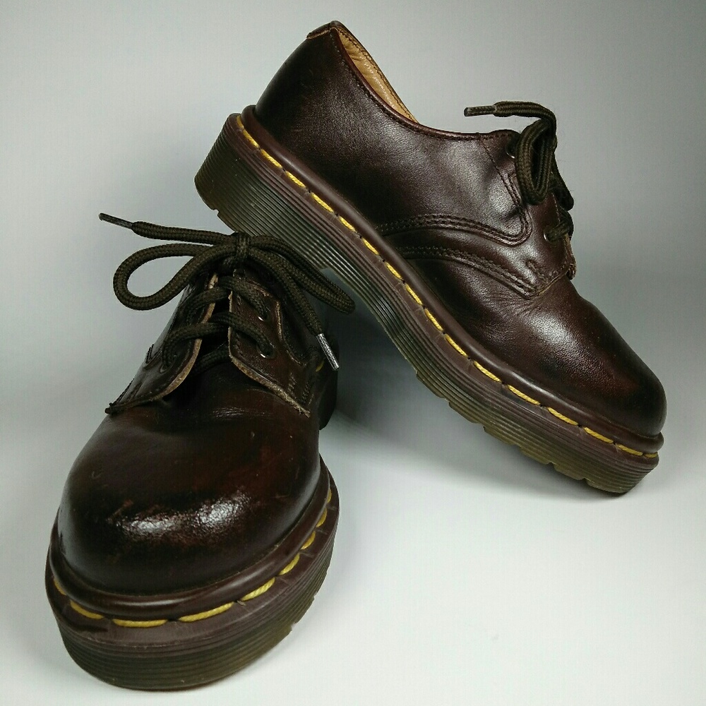 Kids Dr. Martens Brown Oxford size 11